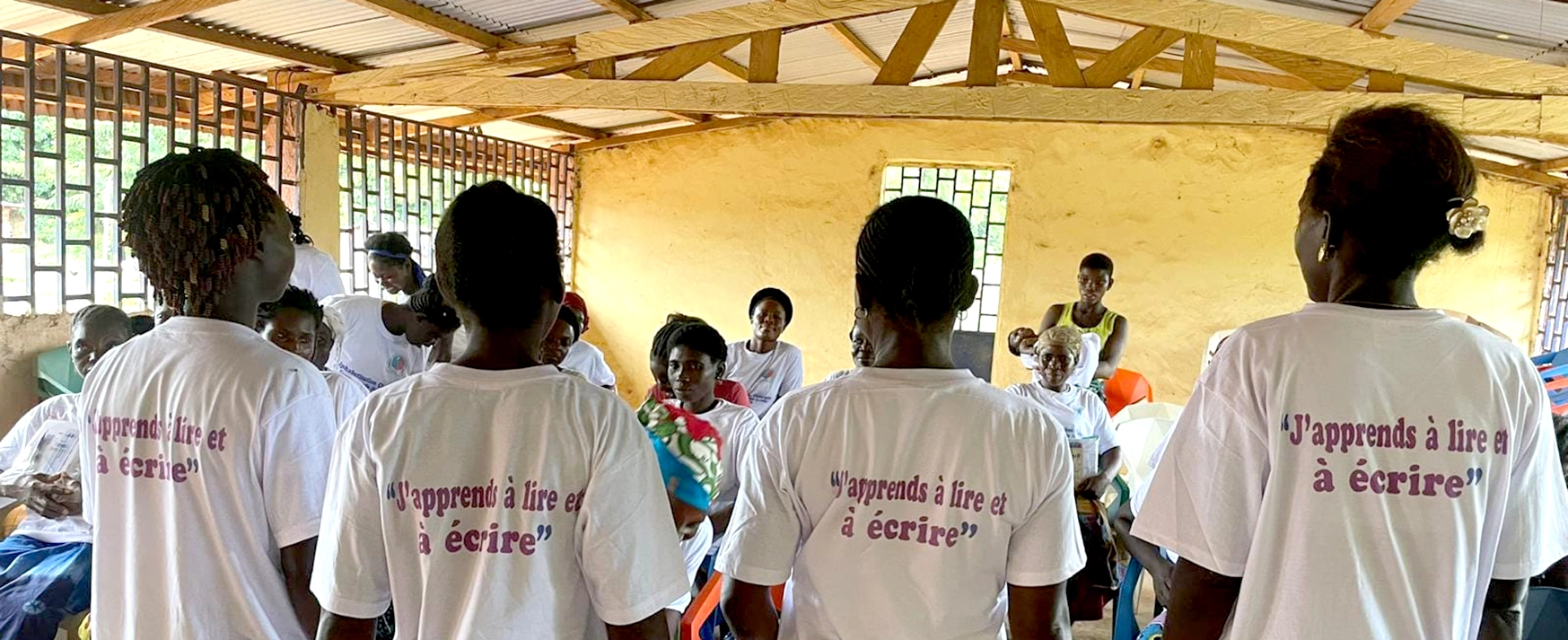 Formation des 400 bénéficiaires du projet d’alphabétisation financé par l’Ambassade de Suisse en Côte d’Ivoire